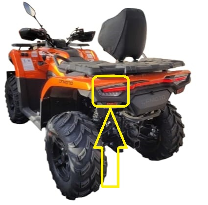 STOP STANGA SPATE CF MOTO CFORCE 400/500 22-24 [2]