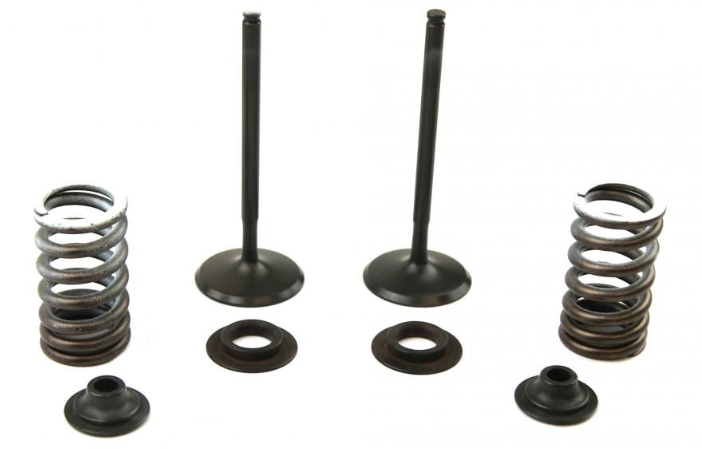 SET SUPAPE EVACUARE + TALERE + ARCURI HONDA CRF 450 R 2013-2016 [2]