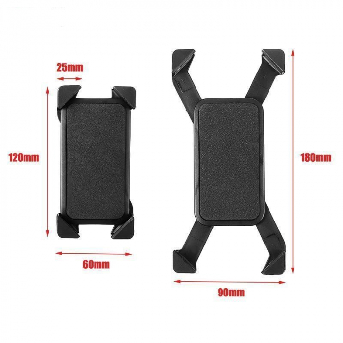 SUPORT TELEFON MOTO PRINDERE GHIDON 15-35MM [3]