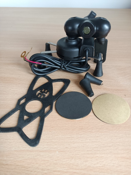 Suport telefon Rama XL MOTO Sau ATV cu incarcator USB si montaj pe ghidon sau oglinda [2]