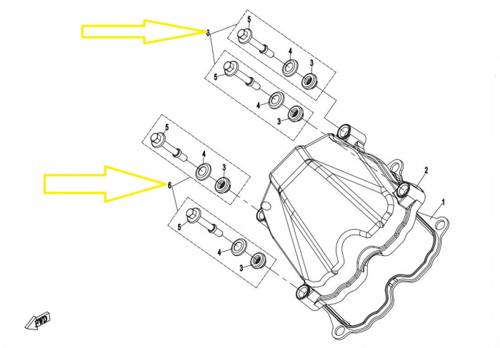 SURUB CAPAC CHIULOASA CFMOTO 400 450 500 520 550 625 800 820 (16-24) [3]