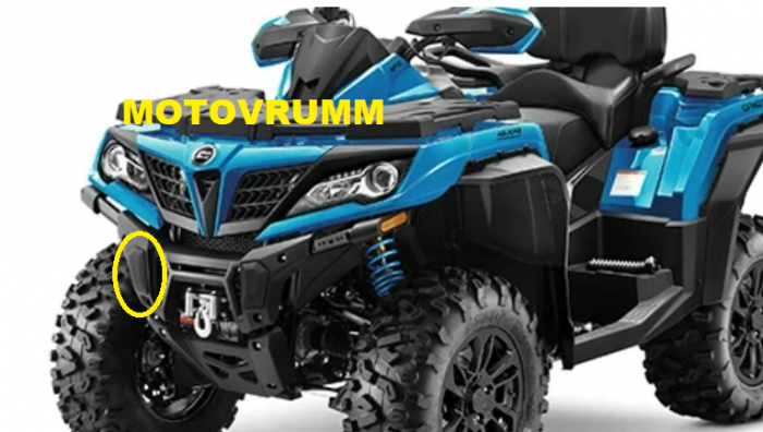 TAMPON STANGA BULLBAR FATA CFMOTO 850 XC / 1000 CFORCE 2017-2021 [2]