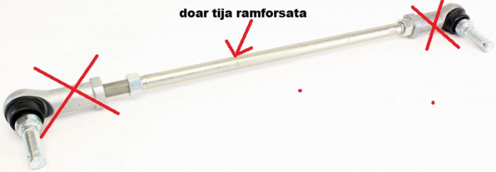 Tija ranforsata 14mm Can-am Outlander , Renegade 570 650 850 1000 G2 2019->2025 [2]