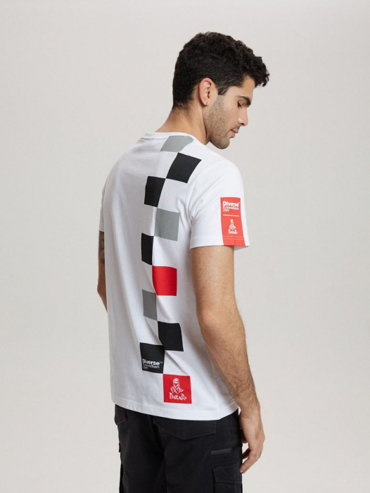 TRICOU ALB DAKAR BARBATI [2]
