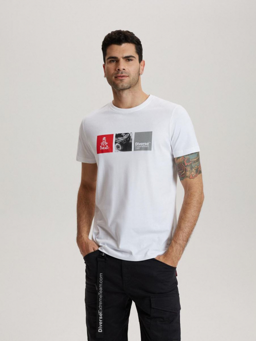Tricou Alb Dakar Model 0423 [1]