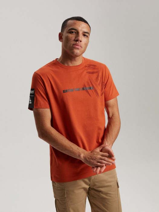 Tricou Portocaliu DAKAR ''ENTER THE LEGEND'' [1]