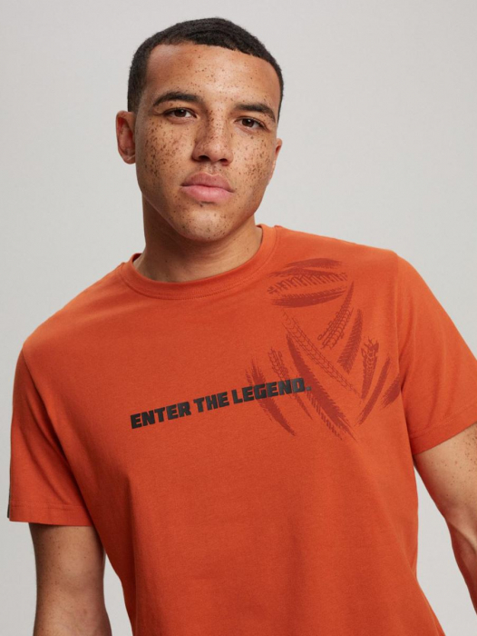 Tricou Portocaliu DAKAR ''ENTER THE LEGEND'' [2]