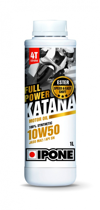 ULEI MOTOR IPONE FULL POWER KATANA 10W50 100% SINTETIC 1L (ESTER, MA2) (AKC) [1]