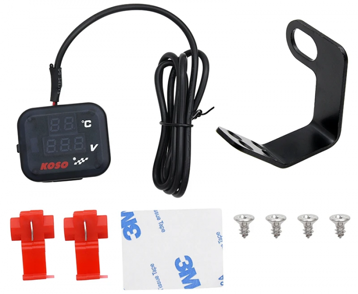 VOLMETRU + TERMOMETRU MOTO/ATV/QUAD [3]