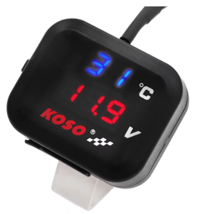 VOLMETRU + TERMOMETRU MOTO/ATV/QUAD [1]
