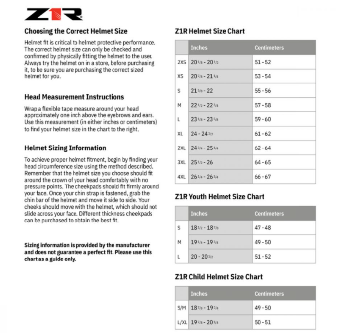 CASCA OFF-ROAD Z1R ALBASTRA - M [3]