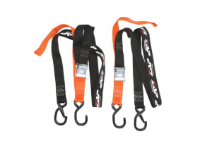 SET CHINGI ZAP 40 mm lățime Fabricat în SUA - ORANGE (curele de fixare pentru motocicletă sau atv) [1]