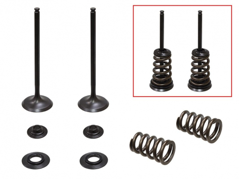 Supape - SET SUPAPE ADMISIE + ARCURI + TALERE KTM SX-F / EXC-F 250 '05-'07