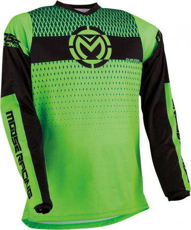 Bluze moto - Bluza Moose racing Qualifier Verde/Negru M