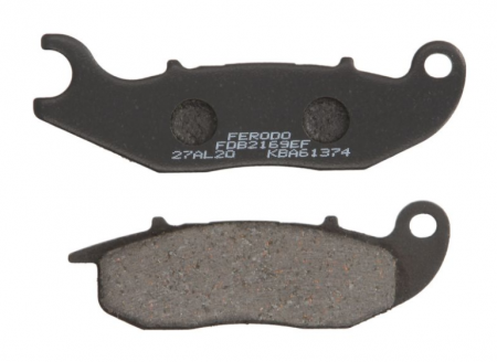 Placute frana - SET PLACUTE FRANA FATA / SPATE HONDA CBF 125 09-16, CBR 125 04-17 ,RIEJU