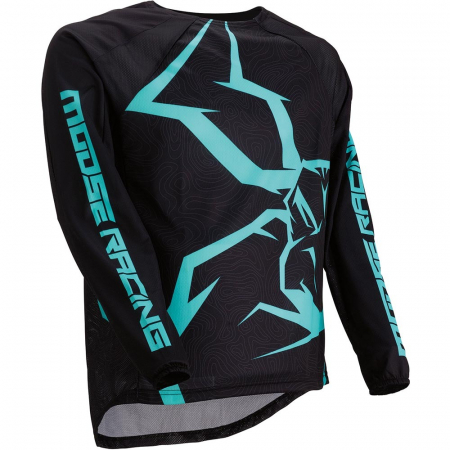 Bluze moto - Bluza MooseRacing Mint