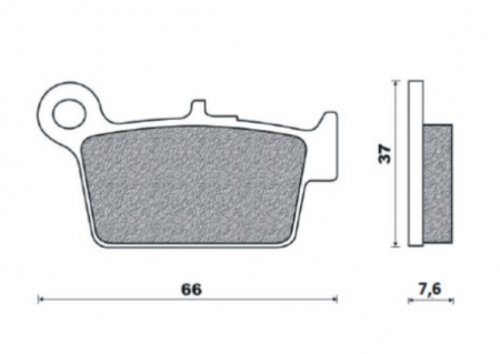 PLACUTE SPATE KAWASAKI KXF 250 04-, KLX 450 07-, BETA RR , SUZUKI RMZ 250 04-, RMZ 450 04-, RMZ 450 04-, YZ 250 02-, WR / YZ 450 03 [2]