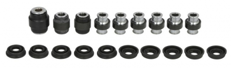 KIT BUCSE BRAT SPATE + FUZETA + CONTROL LINK CAN-AM MAVERICK 2018-2023 [1]