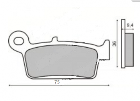 Sistem Franare - SET PLACUTE FRANA FATA PEUGEOT ZENITH / KYMCO