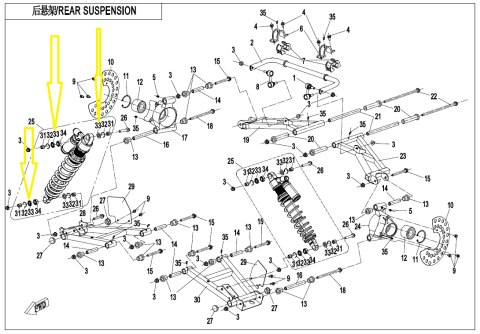 SIMERING BUCSA TELESCOP CFMOTO [1]