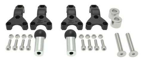 Ghidon si accesorii - KIT MONTAJ HAND GUARD MONT HP3 ADVENTURE YAMAHA SUPERTENERE 1200 TENERE 700/WORLD RAID 19-23