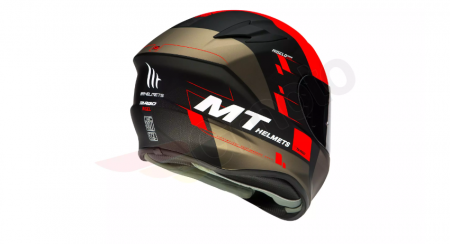 Casti - CASCA MOTO FULL FACE NEGRU CU ROSU
