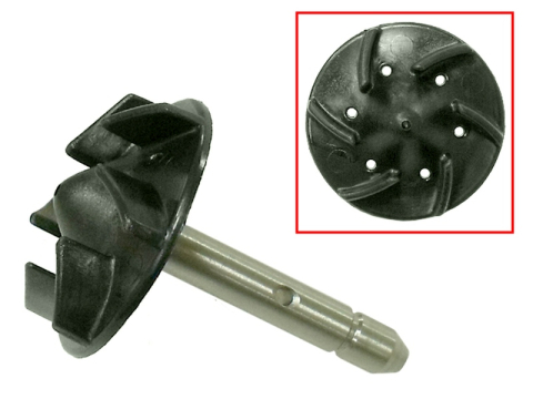 Motociclete (Piese) - PALETA + AX POMPA APA YAMAHA YZF 250 '15-18, WRF 250 '15-18