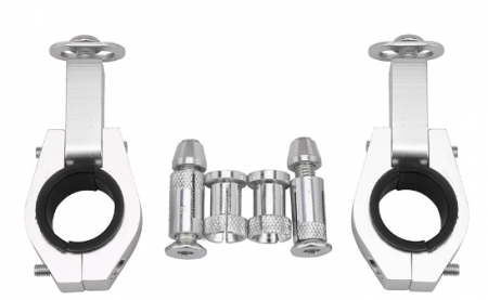 SET HANDGUARD MOTO (PRINDERE GHIDON 22-28MM ) PORTOCALIU / ALB / NEGRU / ROSU / ALBASTRE [1]