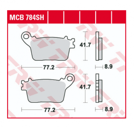 SET PLACUTE SPATE CB 600 HORNET 07-15, CBR 600 RR 07-16, CBR 1000 FIREBLADE 06-19, KAWASAKI ZX6R 636 13-, ZX10R / RR SUKISX 10-10 / RR SUZUKI 10-10-19 1000 09 -, YAMAHA R6 17-, R1 15- [2]