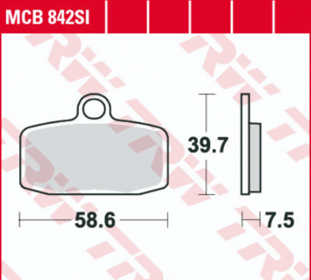 SET PLACUTE FRANA FATA HUSQVARNA / KTM SX 85 '12-20, Freeride 250R '14-17, 350 '12-17