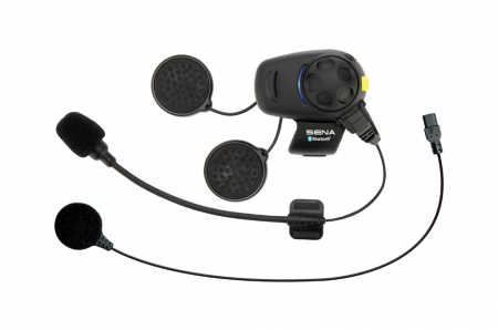Ochelari - INTERCOM MOTO SENA SMH5FM BLUETOOTH 3.0 PÂNĂ LA 700M CU RADIO FM ȘI KIT MICROFON UNIVERSAL (1 SET)