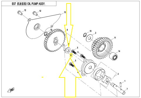 SAIBA AX POMPA APA / POMPA ULEI CFMOTO ATV/SSV/UTV 400/450/520/550/625/850/1000 2012-2026 [1]