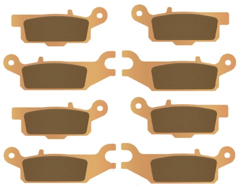 Frana - SET PLACUTE FRANA FATA-SPATE YAMAHA GRIZZLY 550/700 2007-2021