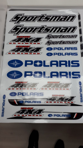 SET STICKERE ATV POLARIS SPORTSMAN 4X4 [1]