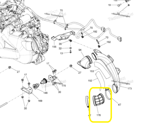 GUMA AERISIRE IESIRE CVT CAN-AM OUTLANDER 450 2015-2025 [2]