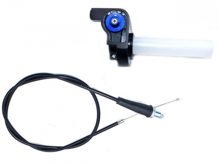 ACCELERATIE RAPIDA + CABLU DE ACCELERATIE UNIVERSALA  MOTO / MOTOCROSS / DIRT BIKE [2]