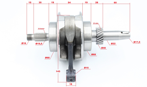 Piese scuter - AMBIELAJ ATV BASHAN  LONCIN  ZONGSHEN  KXD 200/250