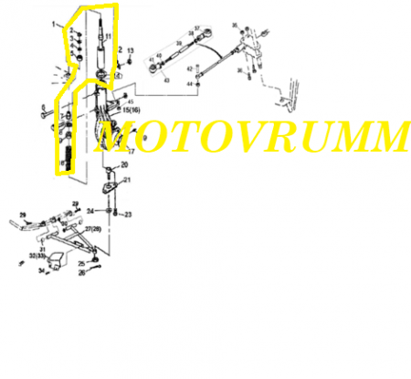 AMORTIZOR FATA LINHAI 400/500/550 [3]