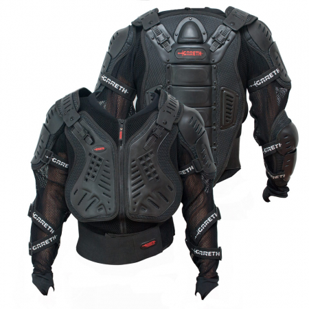 Protectii moto - ARMURA  MOTO  / ARMURA CU PLASA GARETH BLACK