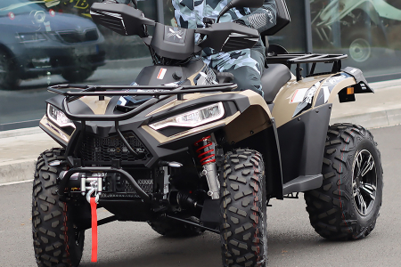 ATV LINHAI 570 PROMAX  OMOLOGARE T3B TRACTOR  6200 EURO [4]