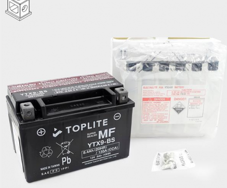 BATERIE HONDA CBR 600 / 900 , HONDA VT 600 / HONDA TRX 300 / 400  SUZUKI LT-Z 400 150X87X105 MM [1]