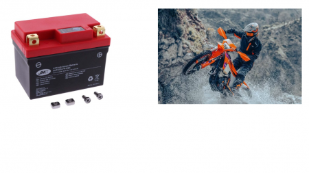 BATERIE LITHIUM ION  28.8 WH / 144A  / 12V  KTM / HUSQVARNA / YAMAHA