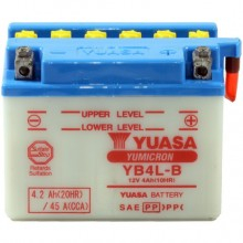 ACUMULATOR YUASA YB4L-B 12V 4.2Ah 45A KAWASAKI APRILIA DERBI MALAGUTI MBK [2]