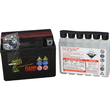 Acumulatori - BATERIE MOTOCICLETA / SCUTER / ATV 3AH 12V  AGM  114X71X89