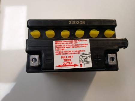 BATERIE SCOOTER,SNOWMOBILE,ATV  HxWxD: 92x120x70mm 4AH 40A [1]