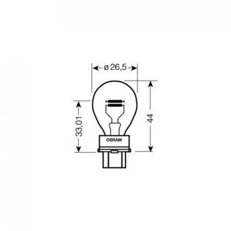 Electrice - Bec Osram p27/7w 12v