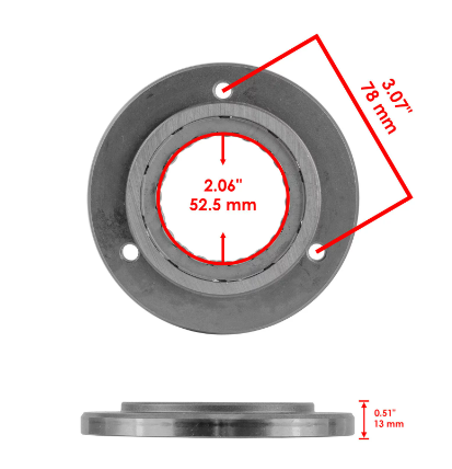 RULMENT UNISENS PORNIRE (BENDIX) CAN-AM OUTLANDER / RENEGADE 500 / 650 / 800 / 1000 2006-2022 [1]