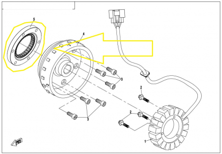 BENDIX PORNIRE LINHAI 500 , M550 , M565LT , M570L , Landforce 650L [2]