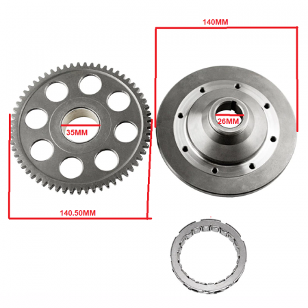 RULMENT UNISENS PORNIRE BMW F650 / F650ST / BOMBARDIER DS 650 QUAD 1993-2001 [3]