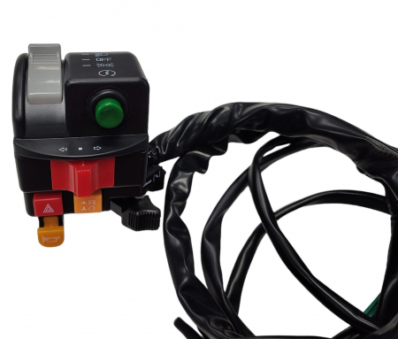 BLOC COMENZI LUMINI CFMOTO 500 2007-2015 CARBURATIE ( BUTON PORNIRE INCORPORAT ) [4]